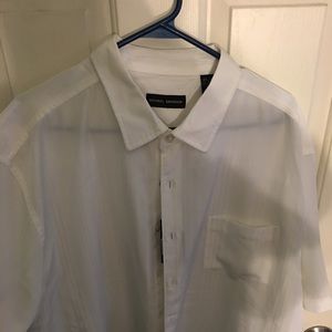 Michael Brandon casual shirt sleeve button down